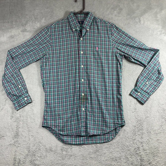 Ralph Lauren Other - Ralph Lauren Button Down Shirt Men's Small Plaid Long Sleeve Casual Dress